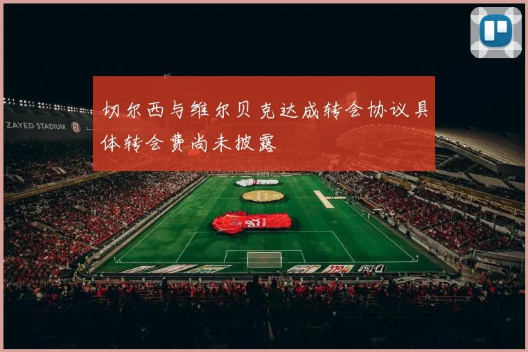 切尔西与维尔贝克达成转会协议具体转会费尚未披露