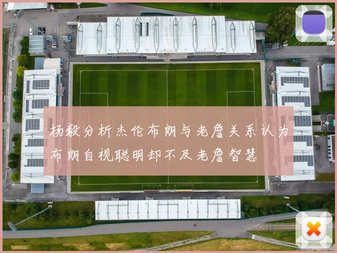 杨毅分析杰伦布朗与老詹关系认为布朗自视聪明却不及老詹智慧